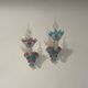 Murano glass wall lights from the 1960s