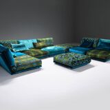 Stunning NAPALI 126 modular velvet sofa by the Bretz Brothers for Bretz Germany