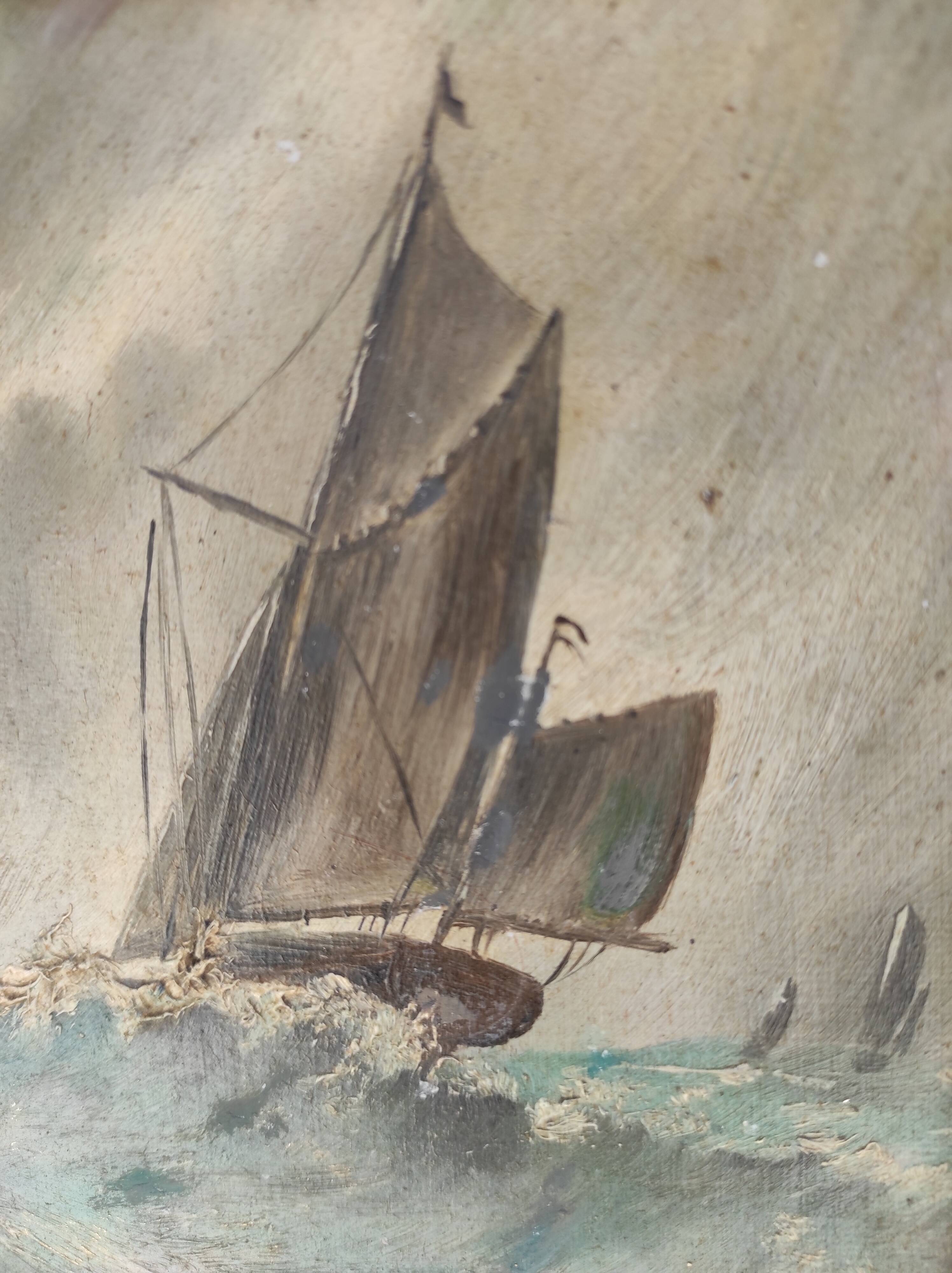 French oil painting, signed Chauvry, 1929