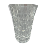 Carved crystal vase from Saint Louis