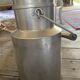 Lot de 6 bidons de lait en aluminium