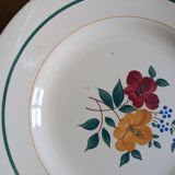 4 assiettes plates Mariette St Amand