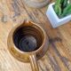 Vintage jug in pyrite stoneware signed JPG – handmade ceramics 70