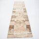 3x11 Rug For Kitchen Brown Beige Turkish Runner Rug, 86x325Cm SK 5286