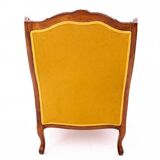 A pair of wing chairs, France, circa 1920. After renovation.