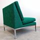 Paire de fauteuils slipper Mid Century Modern par Florence Knoll