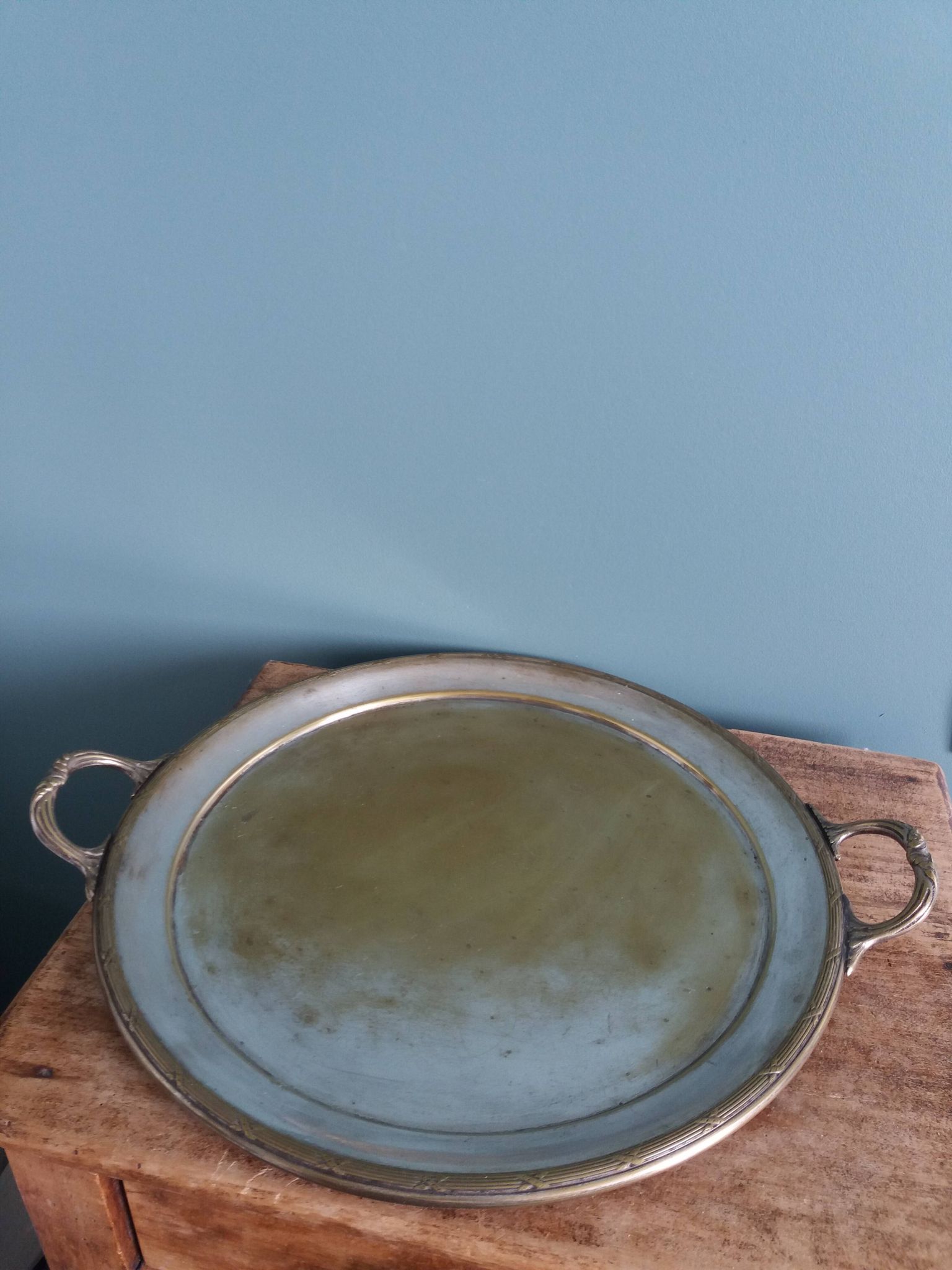 Service à liqueur en métal argenté