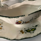 Sarreguemines earthenware table service