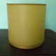 Wooden 1960s lamppost with large lampshade