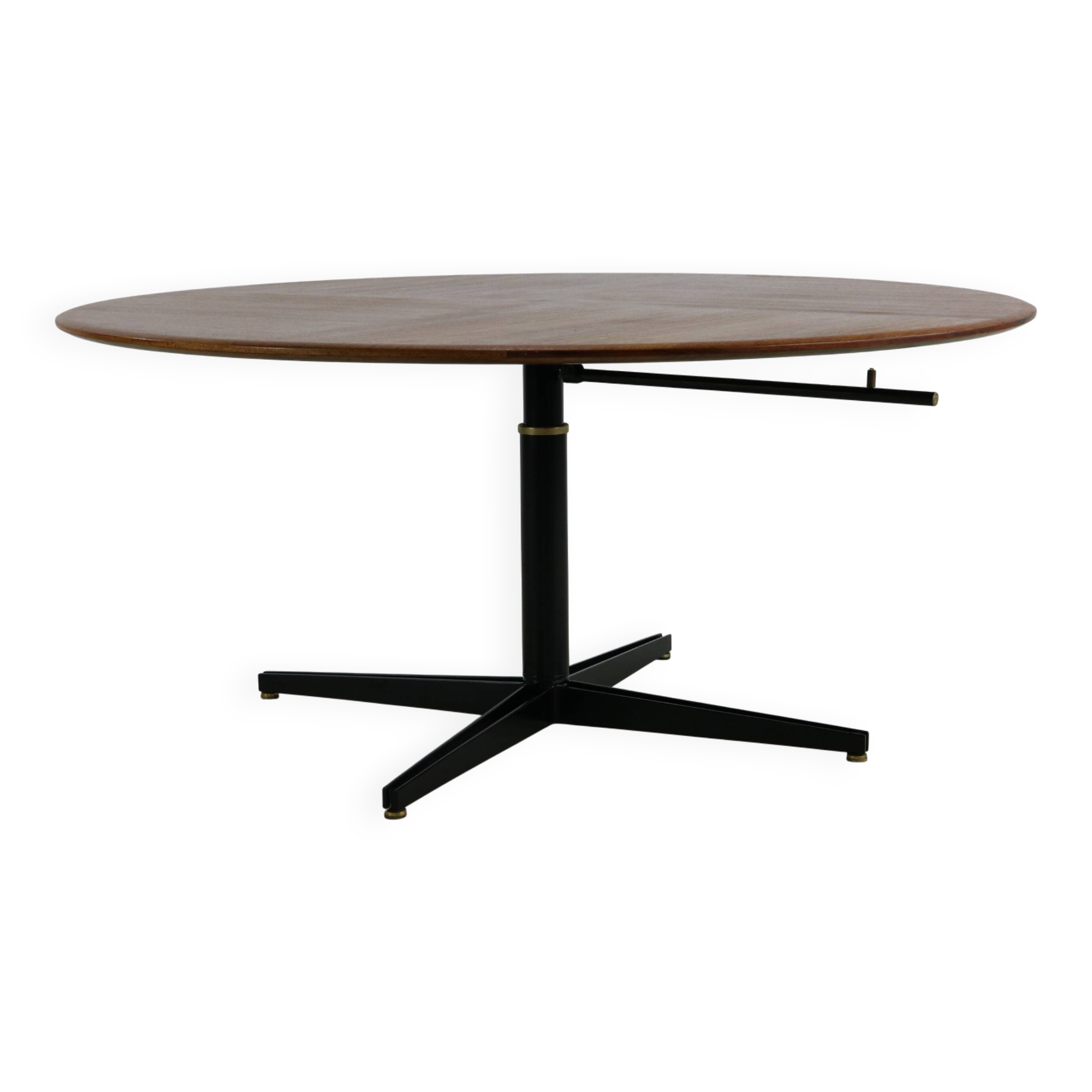 Table à café / salle à manger italienne de milieu de siècle par Borsani.