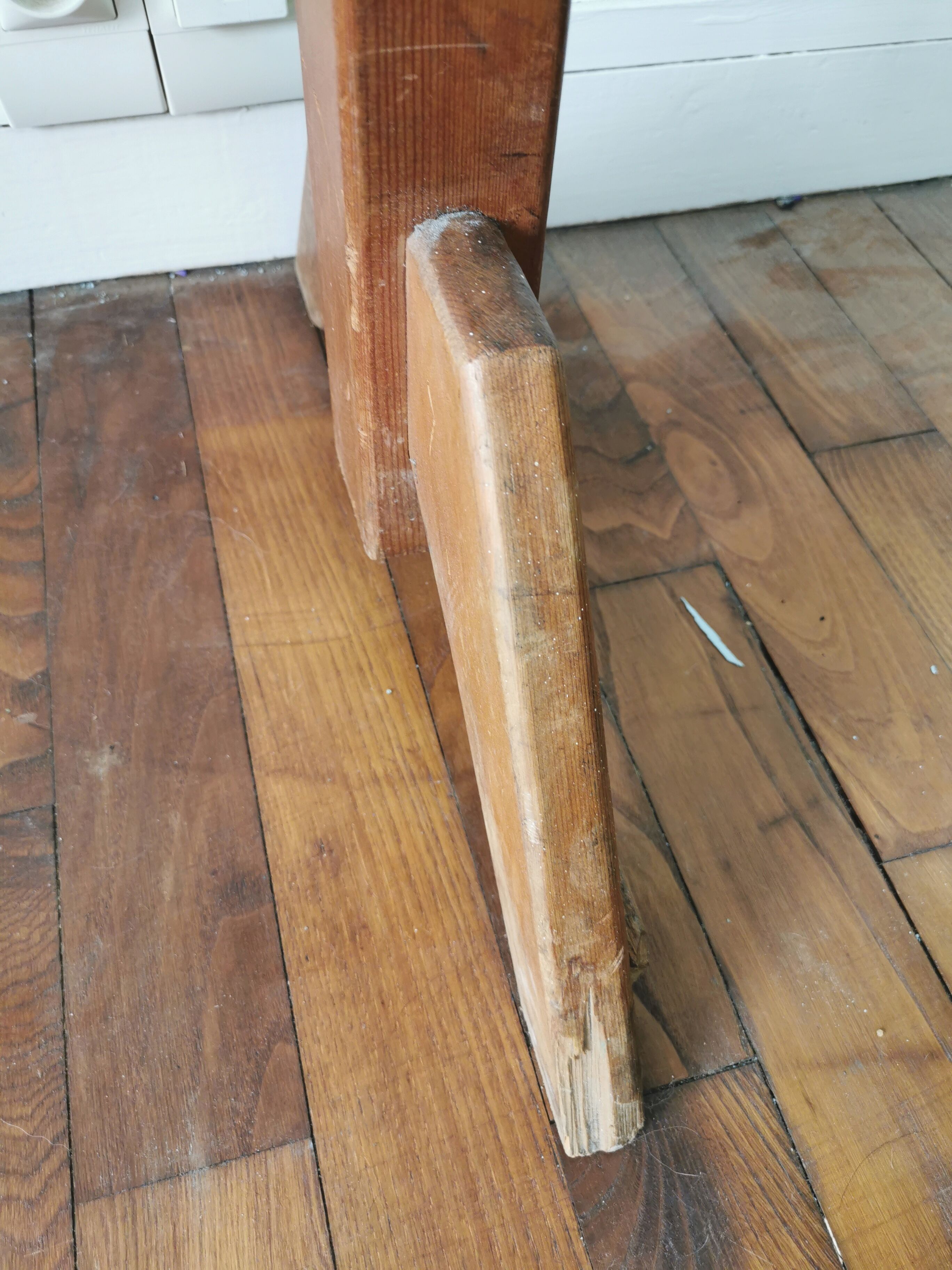 Former school coats holder