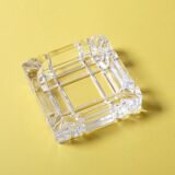 Vintage RCR Crystal Ashtray / Mid-Century Italian Glass Smokig Accesory