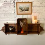Antique wooden shelf