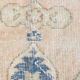 Tapis turc classique en laine bleue