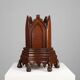 Neo-Gothic Oak Umbrella Stand with Sculptural Carving, France, 19th Century