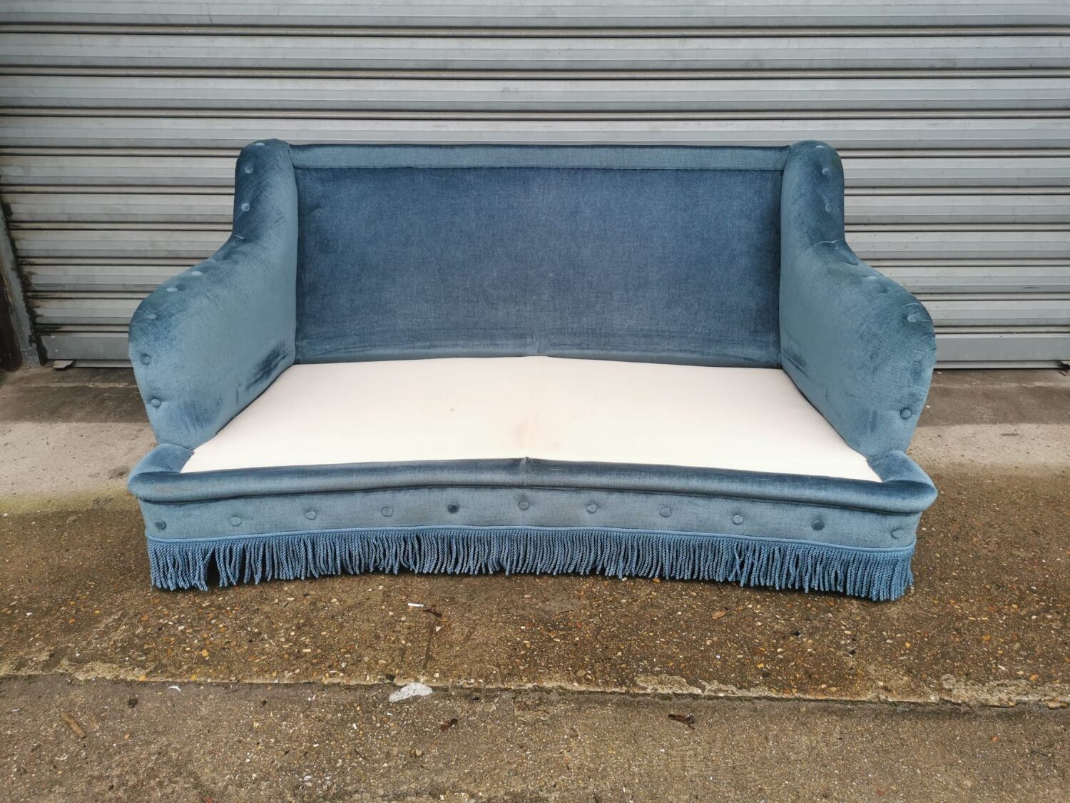 velvet sofa