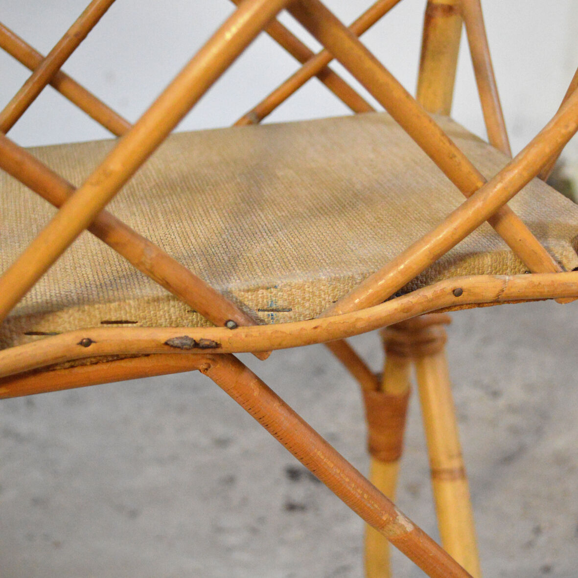 Vintage Wicker planter