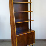 Vintage asymmetrical bookcase
