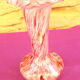 Vase "clichy" color pink