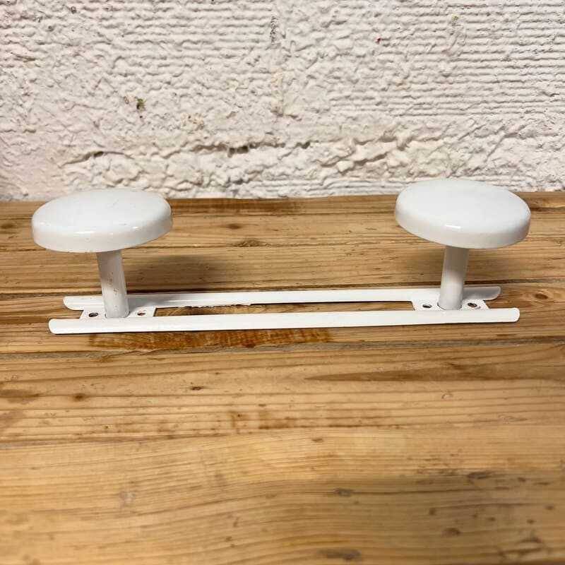 Vintage metal coat rack