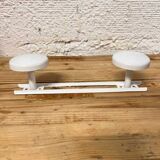 Vintage metal coat rack
