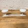 Vintage metal coat rack