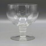 Beautiful crystal glass signed lalique france bamboo model