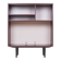 Mahogany bookcase, Swedish design, 1960s, manufacturer: Ulferts