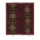 Vintage Turkish Oushak Rug Handwoven 128x141 cm