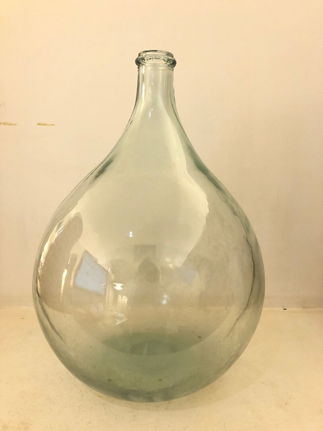 Dame jeanne 15l light green, 1960