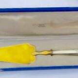 Pie shovel / cake, art deco - sterling silver - neck neck original box