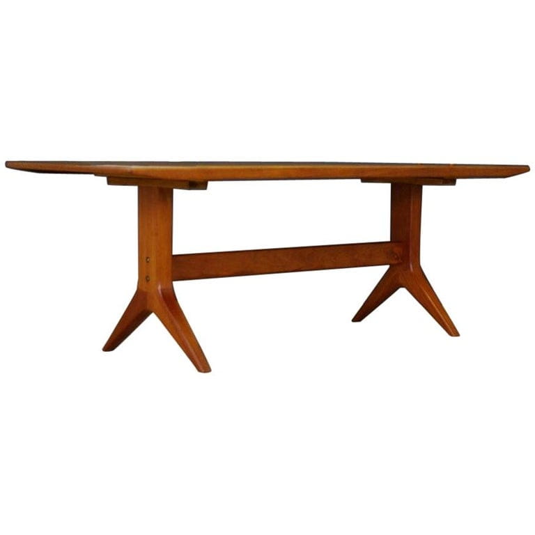 Classic teak coffee table danish design 60 70