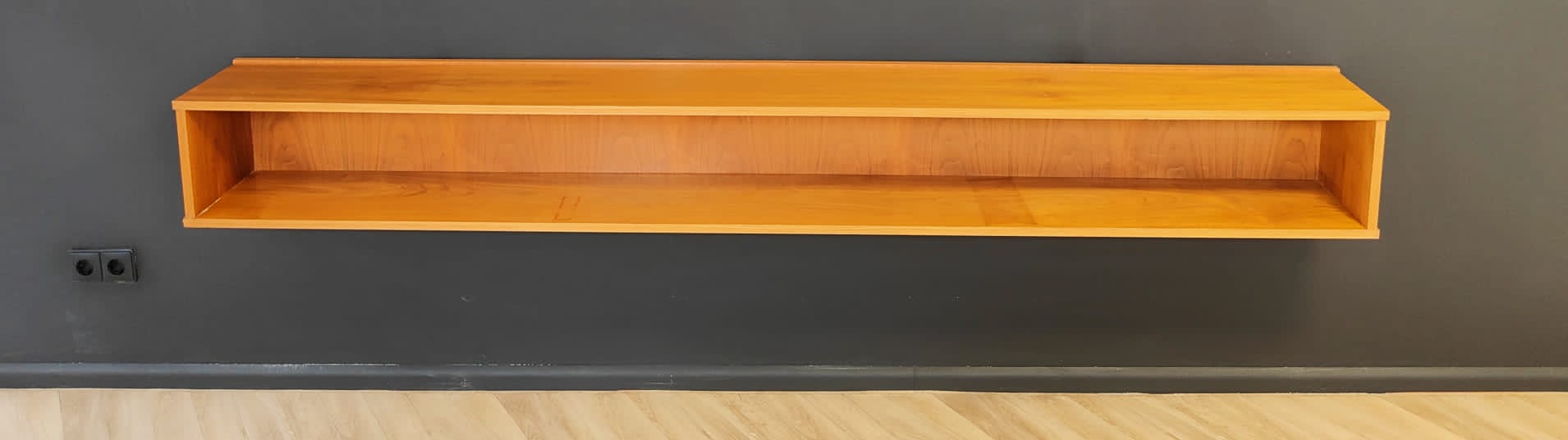 Mid Century floating cabinet | Vintage - bookcase, TV cabinet