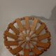 Olive wood fruit bowl