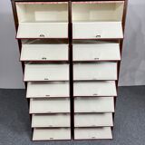 Empire notary cardboard furniture in mahogany
