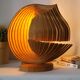 Enaol wooden design kinetic lamp