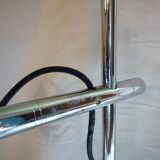 Desk lamp from the 1970s stainless steel and brushed aluminum