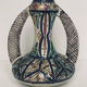 Polychrome earthenware jug, Fes, Morocco