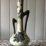 Vintage Violet Patterned Vase
