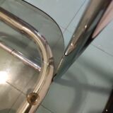 Chrome bedside table year 70