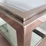 Chrome coffee table