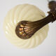 Antique center bowl chandelier