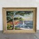 Oil painting Saint Raphael Gus Buffa