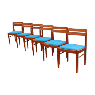 A set of 6 dining chairs by Bramin