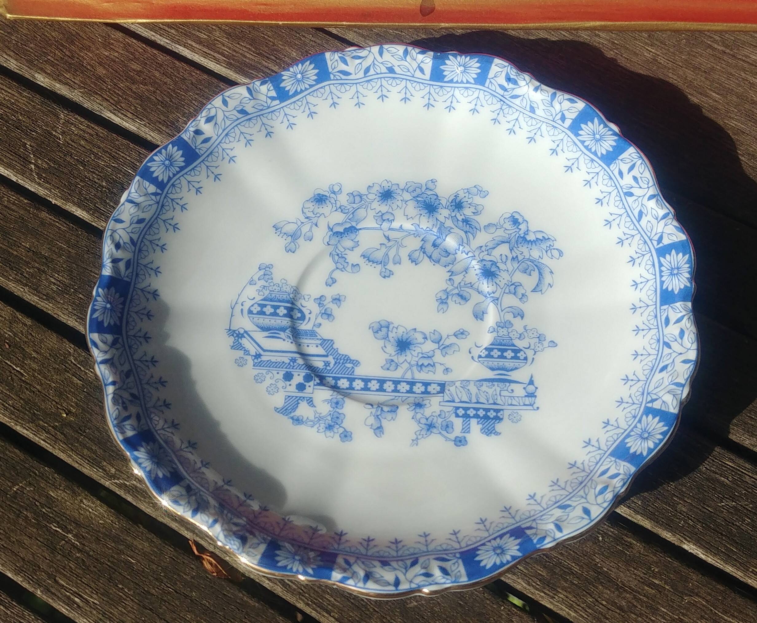Porcelain tea set from the Seltmann weiden-E-Bavaria factory, new Theresia model