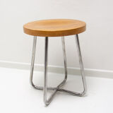 Bauhaus tubular stool, Robert Slezák, 1930´s, Czechoslovakia