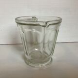 Old glass measuring pitcher