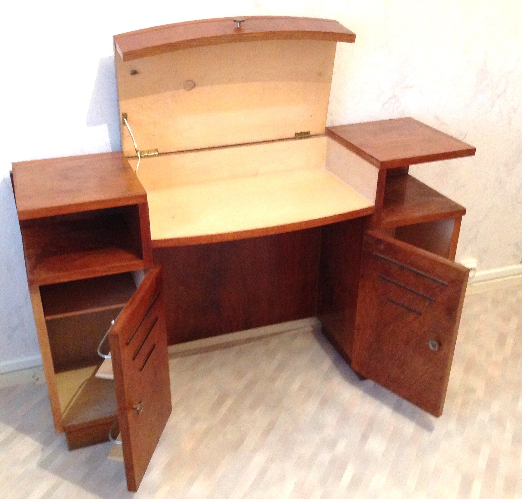 Meuble bar console vintage années50-60