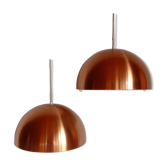Pair of Louisiana pendant lights by Vilhelm Wohlert and Jørgen Bo for Louis Poulsen from the 1960s.