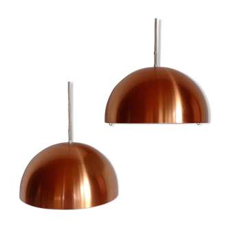 Pair of Louisiana pendant lights by Vilhelm Wohlert and Jørgen Bo for Louis Poulsen from the 1960s.